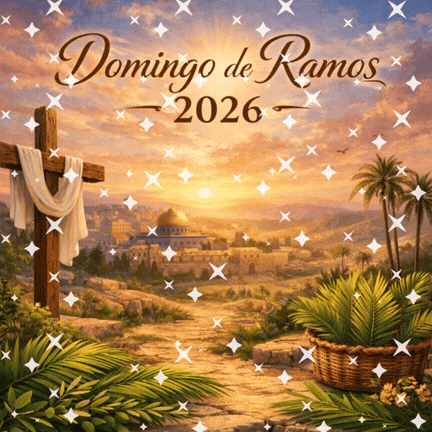 Domingo de Ramos 2026 Imágenes GIF Animadas para Compartir