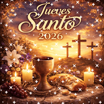 Jueves Santo 2026 Imágenes GIF Animadas para Compartir